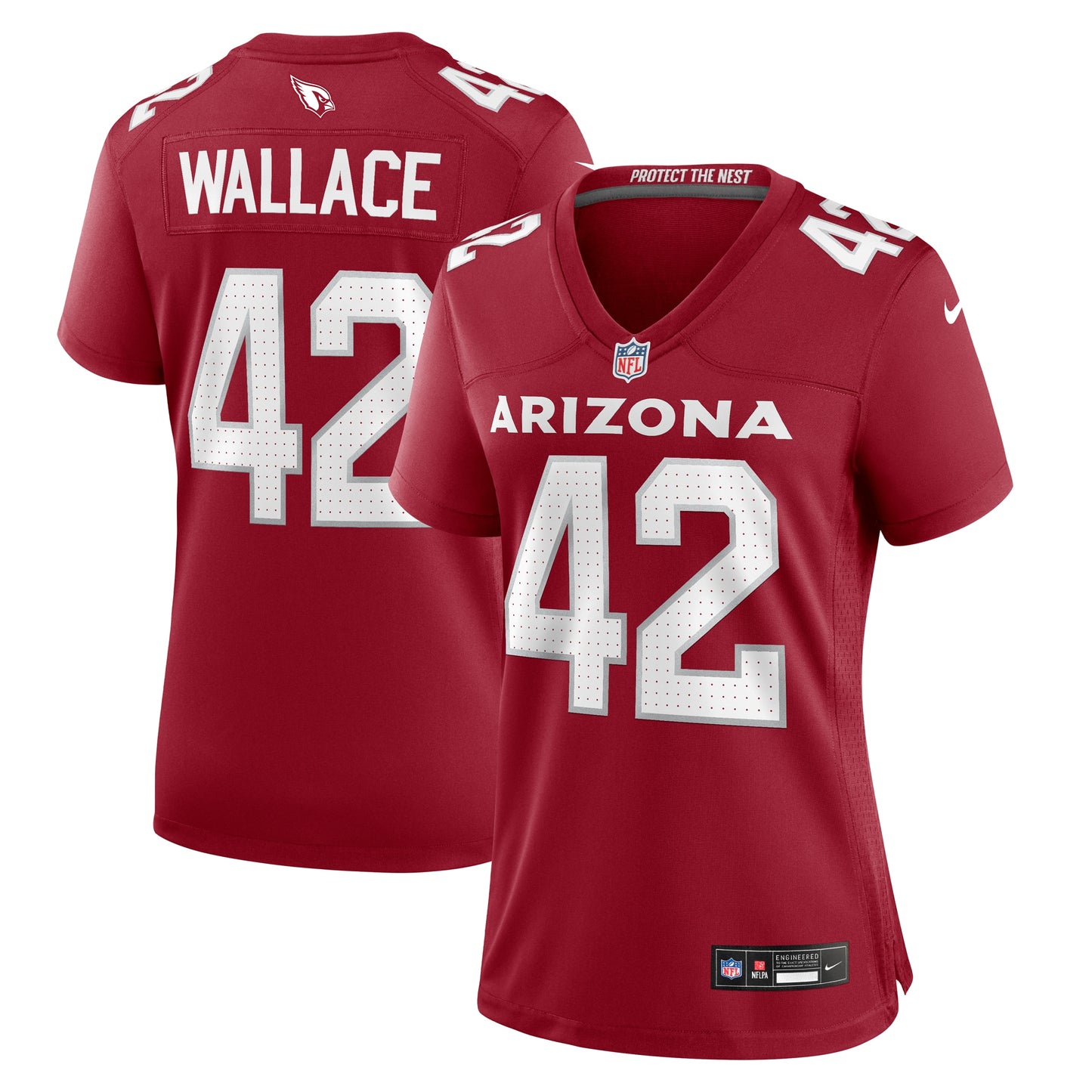 K'Von Wallace Arizona Cardinals Nike Women's Team Game Jersey - Cardinal