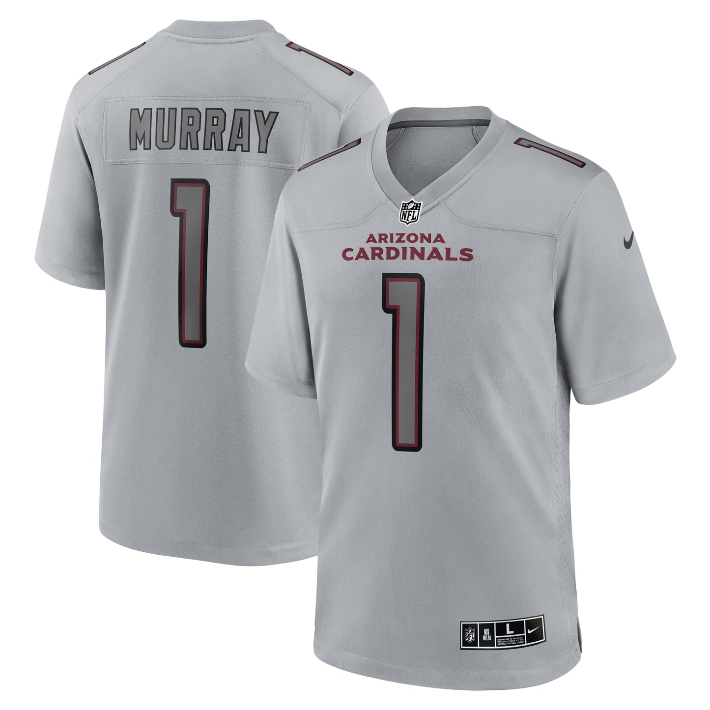 Kyler Murray Arizona Cardinals Nike Atmosphere Fashion Game Jersey - Gray