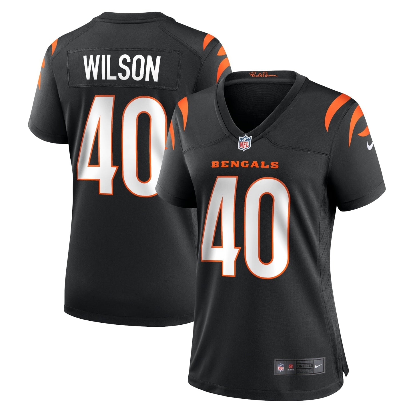 Women's Nike Brandon Wilson Black Cincinnati Bengals Game Jersey