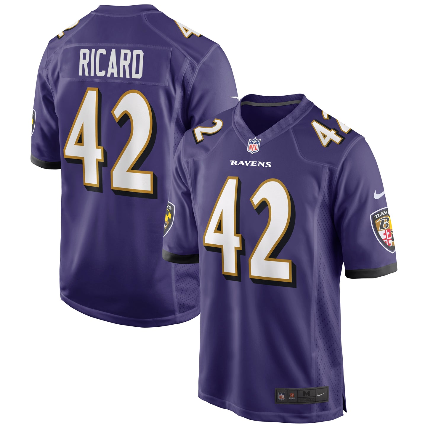 Patrick Ricard Baltimore Ravens Nike Game Jersey - Purple